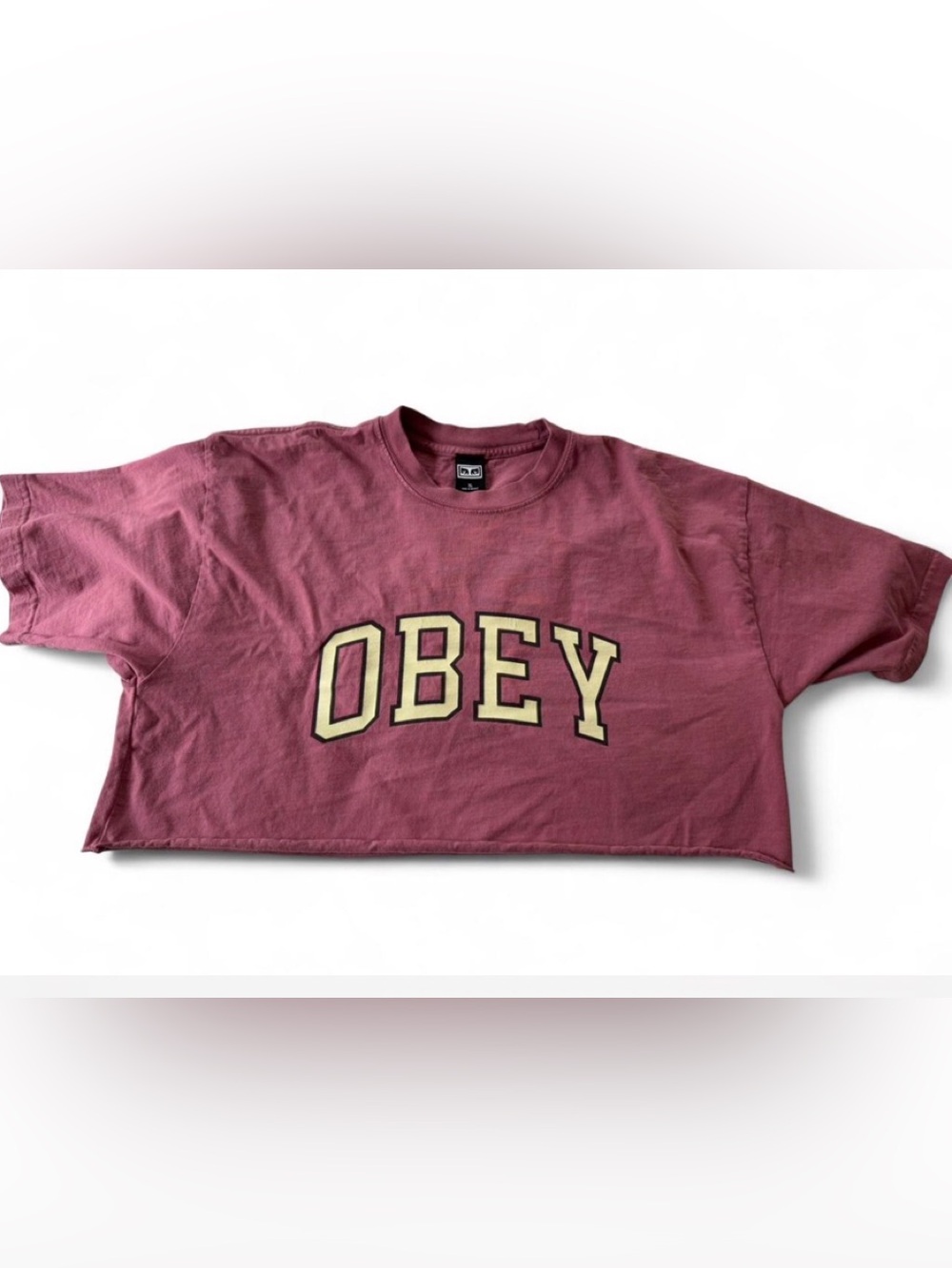 Obey Crewneck crop top